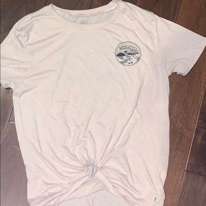 VANS light pink tee